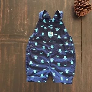 Carters Overalls Octopus
